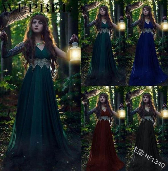 women vintage medieval dress renaissance gowns dark gothic floor length long cosplay dresses casual4017989, Black;gray
women vintage medieval dress renaissance gowns dark gothic floor length long cosplay dresses casual4017989, Black;gray