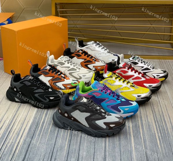designer sneakers runner tatic men shoes mesh calfskin retro sneaker fashion look outdoor running trainers splicing styling shoe, Black
designer sneakers runner tatic men shoes mesh calfskin retro sneaker fashion look outdoor running trainers splicing styling shoe, Black