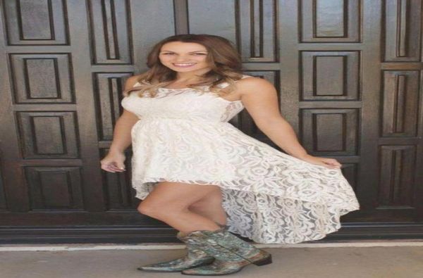 simple country hi low wedding dresses gown jewel neck lace bodice short front long back ruched vestido de novia bridal gowns4228670, White
simple country hi low wedding dresses gown jewel neck lace bodice short front long back ruched vestido de novia bridal gowns4228670, White