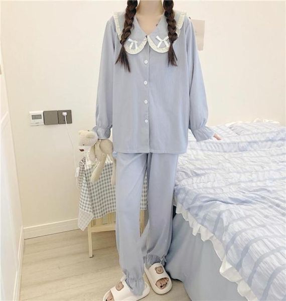 women039s sleepwear sweet princess style doll collar pajamas spring and autumn long sleeve thin suit pure cotton cute outerwear2255959, Black;red
women039s sleepwear sweet princess style doll collar pajamas spring and autumn long sleeve thin suit pure cotton cute outerwear2255959, Black;red