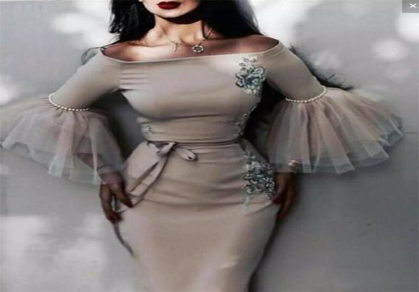 saudi arabic mermaid evening dresses with poet sleeves appliques satin formal party gowns off the shoulder african prom dresses lo7656099, Black;red
saudi arabic mermaid evening dresses with poet sleeves appliques satin formal party gowns off the shoulder african prom dresses lo7656099, Black;red