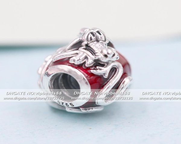 2020 release s925 sterling silver red enamel mulan mushu dragon charm beads fits european bracelets necklace6766478
2020 release s925 sterling silver red enamel mulan mushu dragon charm beads fits european bracelets necklace6766478