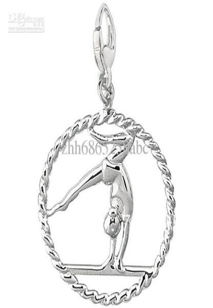 new arrival gymnastics girl on balance beam circle charms pendant for jewelry making69198236431579, Silver
new arrival gymnastics girl on balance beam circle charms pendant for jewelry making69198236431579, Silver