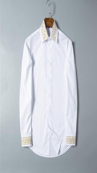 luxurys designers whole mens dress shirts solid slim long sleeve brand working clothing chemise homme camisa social masculina 7184389, White;black
luxurys designers whole mens dress shirts solid slim long sleeve brand working clothing chemise homme camisa social masculina 7184389, White;black