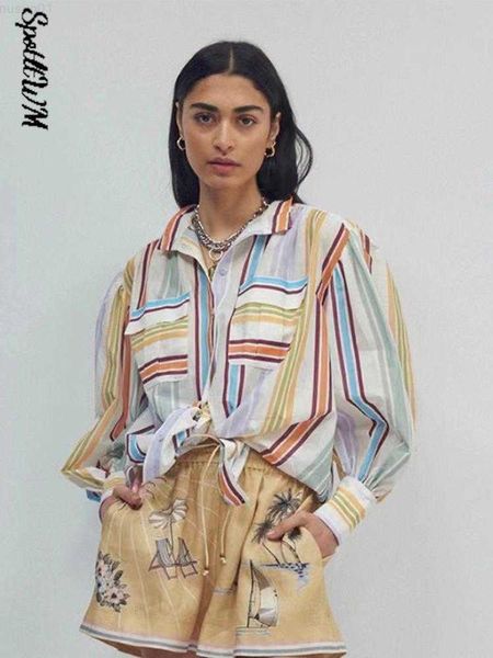 women's blouses shirts women vintage crew neck single breasted multicolored striped shirt female lapel long sleeve shirts 2022 summer c, White
women's blouses shirts women vintage crew neck single breasted multicolored striped shirt female lapel long sleeve shirts 2022 summer c, White