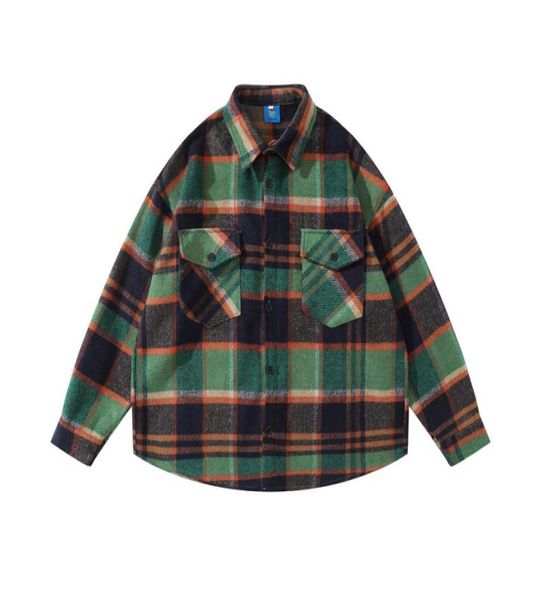 hip hop shirts plaid printed vintage streetwear mens fashion button up cotton blouse long sleeve 2182909, White;black
hip hop shirts plaid printed vintage streetwear mens fashion button up cotton blouse long sleeve 2182909, White;black