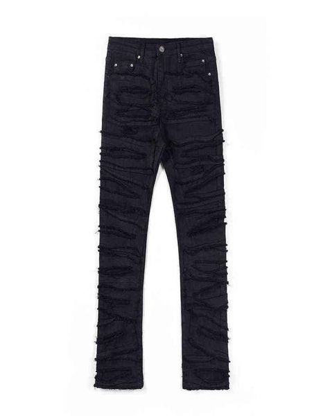 owen seak men wax denim jeans cotton gothic men039s clothing coated autumn straight solid black pants18690079, Blue
owen seak men wax denim jeans cotton gothic men039s clothing coated autumn straight solid black pants18690079, Blue