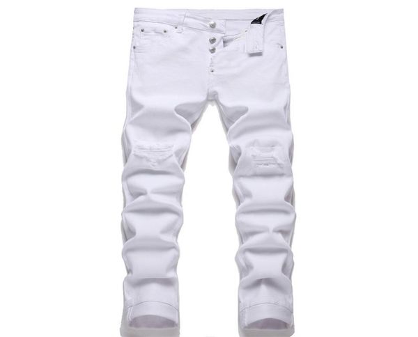 white slim fit stretch ripped men jeans printed men039s button fly denim trousers nn33cvgd3047654, Blue
white slim fit stretch ripped men jeans printed men039s button fly denim trousers nn33cvgd3047654, Blue