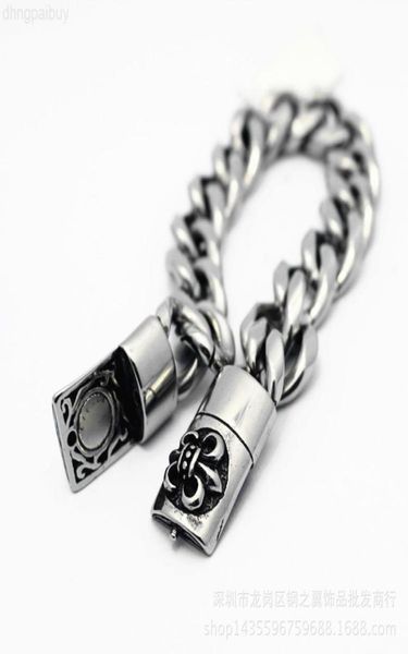 new chrome designer bracelet japanese and jewelry cool men039s fashion women039s titanium steel cast buckle magnet original 8675636, Black
new chrome designer bracelet japanese and jewelry cool men039s fashion women039s titanium steel cast buckle magnet original 8675636, Black