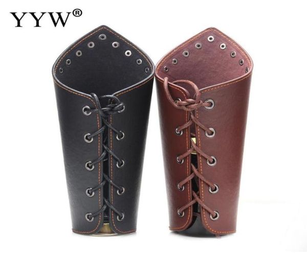 1 pc cosplay props faux leather wide bracer lace up arm armor cuff cross string steampunk medieval gauntlet wristband black7419564, Golden;silver
1 pc cosplay props faux leather wide bracer lace up arm armor cuff cross string steampunk medieval gauntlet wristband black7419564, Golden;silver
