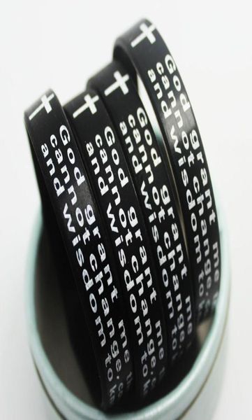 50pcs black bible jesus serenity prayer silicone bracelets men wristband women religious faith soft rubber bangle xmas gift jewel7009024, Golden;silver
50pcs black bible jesus serenity prayer silicone bracelets men wristband women religious faith soft rubber bangle xmas gift jewel7009024, Golden;silver
