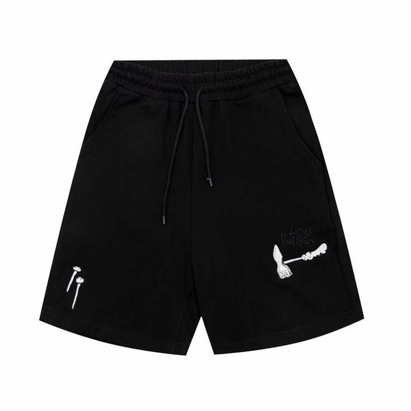 designer denim shorts fashion wash five quarter jeans letter embroidery casual loose five quarter pants trend men's and women's sh, Blue
designer denim shorts fashion wash five quarter jeans letter embroidery casual loose five quarter pants trend men's and women's sh, Blue