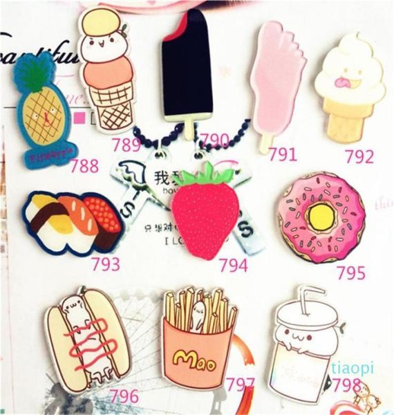 whole 1pc harajuku cute acrylic sushi donuts cherry brooch pin women girls badge scarf collar bag broche souvenir gifts party5711371, Gray
whole 1pc harajuku cute acrylic sushi donuts cherry brooch pin women girls badge scarf collar bag broche souvenir gifts party5711371, Gray