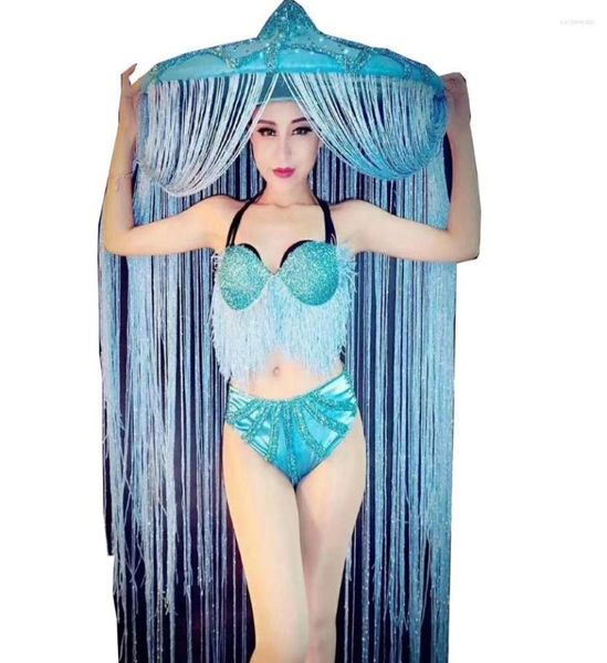 stage wear sleeveless glitter diamonds bra shorts bikini sets big hat shining tassel evening prom birthday celebrate nightclub cos2951074, Black;red
stage wear sleeveless glitter diamonds bra shorts bikini sets big hat shining tassel evening prom birthday celebrate nightclub cos2951074, Black;red