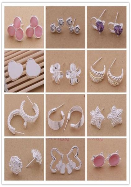 mixed style 24pairlot 925 silver rhinestone crystal stud earring fashion party jewelry christmas gift 24pairlot4230595, Golden;silver
mixed style 24pairlot 925 silver rhinestone crystal stud earring fashion party jewelry christmas gift 24pairlot4230595, Golden;silver