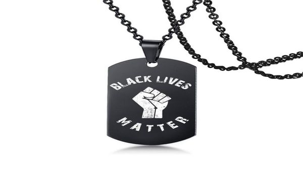 black lives matter necklace hiphop stainless steel pendant necklace protest black military brand necklaces boy jewelry gifts2025590, Silver
black lives matter necklace hiphop stainless steel pendant necklace protest black military brand necklaces boy jewelry gifts2025590, Silver