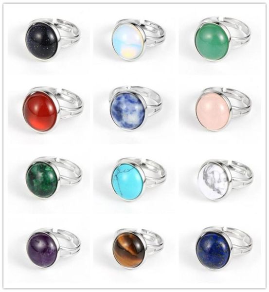 round kallaite white green rose pink quartz stone rings fashion open size crystal jewelry for men women mki9380776, Golden;silver
round kallaite white green rose pink quartz stone rings fashion open size crystal jewelry for men women mki9380776, Golden;silver