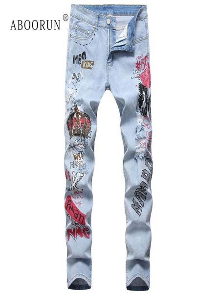 aboorun hi street men039s ripped jeans 3d graffiti printed jeans elastic skinny pencil denim pants for male9045894, Blue
aboorun hi street men039s ripped jeans 3d graffiti printed jeans elastic skinny pencil denim pants for male9045894, Blue