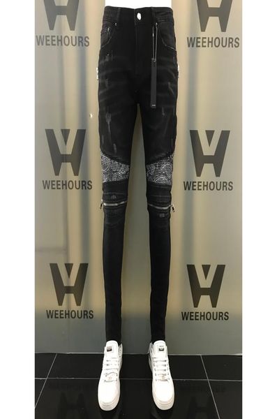 2020new selling robin motorcycle jeans women039s high waist jeans custom punk rock private label lapel retro gradient gene men8204328, Blue
2020new selling robin motorcycle jeans women039s high waist jeans custom punk rock private label lapel retro gradient gene men8204328, Blue