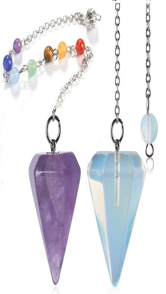 7 reiki chakra small pendulum pendant natural stone quartz gemstone rock amulet healing crystal hexagonal pointed balance meditati8706155, Silver
7 reiki chakra small pendulum pendant natural stone quartz gemstone rock amulet healing crystal hexagonal pointed balance meditati8706155, Silver