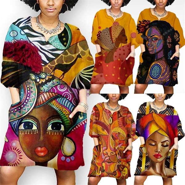 women s jumpsuits rompers elegant dresses for women african vintage print dress middle sleeve v neck casual mini vestido de mujer robe 40 23, Black;white
women s jumpsuits rompers elegant dresses for women african vintage print dress middle sleeve v neck casual mini vestido de mujer robe 40 23, Black;white