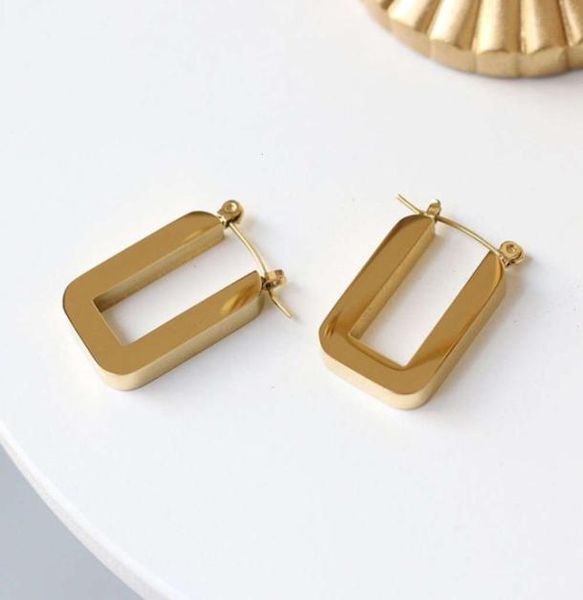 french modern retro thick heavy block ushape earring 18k gold plated titanium steel geometric hoopcc earrings channel earrings2544670, Golden
french modern retro thick heavy block ushape earring 18k gold plated titanium steel geometric hoopcc earrings channel earrings2544670, Golden