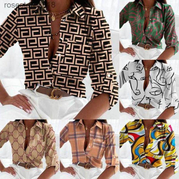 2023 women lapel neck shirt spring printed blouse floral blouses fashion shirts long sleeved shirt6836661, White
2023 women lapel neck shirt spring printed blouse floral blouses fashion shirts long sleeved shirt6836661, White