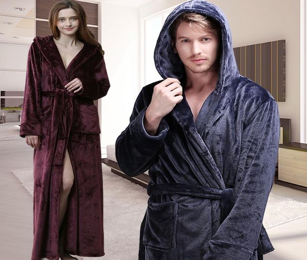 new men winter extra long hooded thick flannel warm bath robe male dressing gown thermal bathrobe women mens luxury kimono robes8900952, Black;brown
new men winter extra long hooded thick flannel warm bath robe male dressing gown thermal bathrobe women mens luxury kimono robes8900952, Black;brown