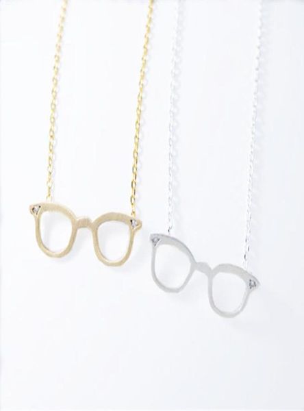 fashion glasses pendant goldcolor silver plated necklace for women gift whole5839797
fashion glasses pendant goldcolor silver plated necklace for women gift whole5839797