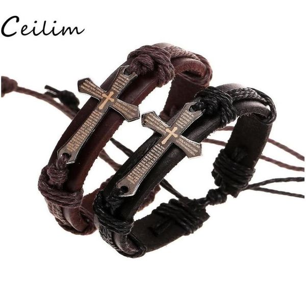 vintage leather bracelets bangles metal cross jesus charm bracelet adjustable wax cord bracelet for men women a8pnj5898281, Black
vintage leather bracelets bangles metal cross jesus charm bracelet adjustable wax cord bracelet for men women a8pnj5898281, Black