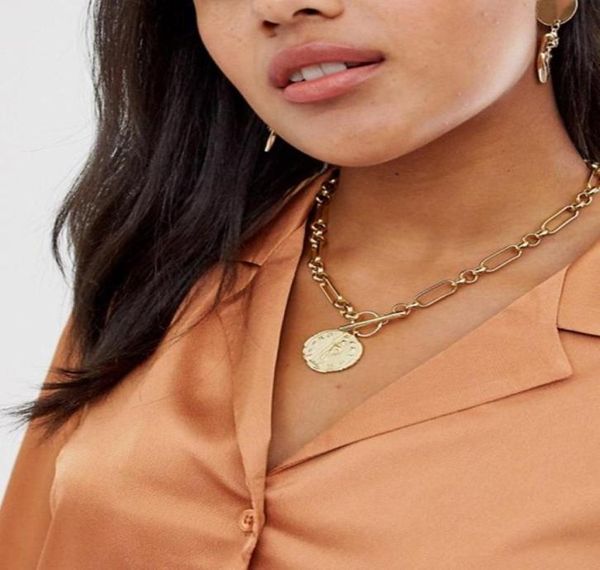 brass with 18k gold portrait geo coin chains necklace japan korean style party designer t show runway gown jewelry rare ins8361701, Silver
brass with 18k gold portrait geo coin chains necklace japan korean style party designer t show runway gown jewelry rare ins8361701, Silver