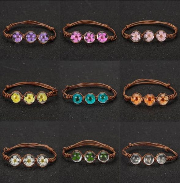 link chain handmade woven dried flowers glass beads bracelet women jewelry girls ball weave lucky flower bracelets8789010, Black
link chain handmade woven dried flowers glass beads bracelet women jewelry girls ball weave lucky flower bracelets8789010, Black