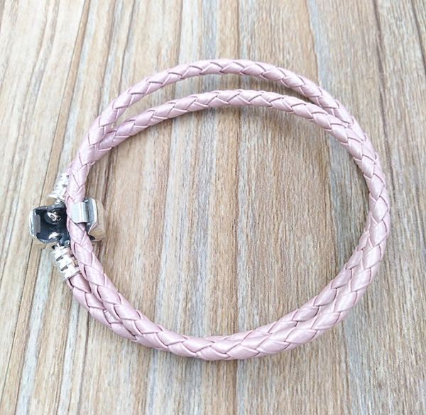moments double woven leather bracelet - pink authentic 925 silver fits european style jewelry charms beads handmade andy jewel 590705cmp-d51, Golden;silver
moments double woven leather bracelet - pink authentic 925 silver fits european style jewelry charms beads handmade andy jewel 590705cmp-d51, Golden;silver