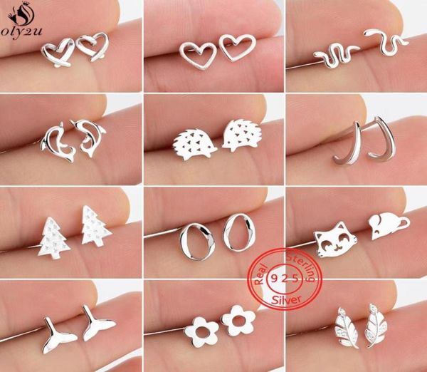 stud real 925 sterling silver heart earrings for women korean small dolphins leaf flower earings jewelry accessorie4905744, Golden;silver
stud real 925 sterling silver heart earrings for women korean small dolphins leaf flower earings jewelry accessorie4905744, Golden;silver