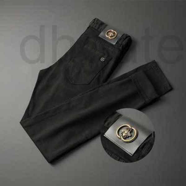 men's jeans designer black autumn winter stretch small straight fashion brand little bee pants djoy, Blue
men's jeans designer black autumn winter stretch small straight fashion brand little bee pants djoy, Blue
