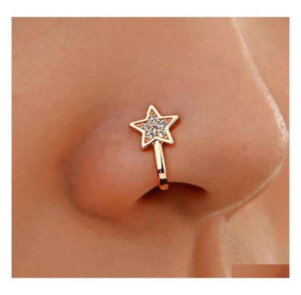 nose rings studs piercing jewelry for women copper zircon fake ring nail exaggerated simple ushaped nonperforated clip drop delive1813903, Silver
nose rings studs piercing jewelry for women copper zircon fake ring nail exaggerated simple ushaped nonperforated clip drop delive1813903, Silver