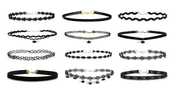 multilayer tattoo choker necklace charm long tassel adjustable pendants necklaces for women black lace chokers2465478, Golden;silver
multilayer tattoo choker necklace charm long tassel adjustable pendants necklaces for women black lace chokers2465478, Golden;silver