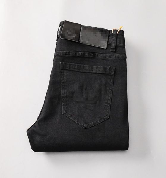 design style mens designer luxury jeans black fashion trousers cowboy famous brand zipper slimleg business casual pants w28w402038014, Blue
design style mens designer luxury jeans black fashion trousers cowboy famous brand zipper slimleg business casual pants w28w402038014, Blue