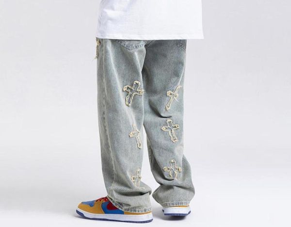 men039s jeans men denim pants hip hop streetwear harajuku vintage cross cotton casual joggers harem trousers bluemen039s9586604, Blue
men039s jeans men denim pants hip hop streetwear harajuku vintage cross cotton casual joggers harem trousers bluemen039s9586604, Blue