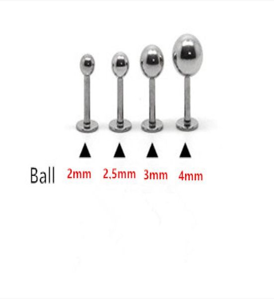 16g lip ring labret piercing ball plain 316l surgical steel fashion body piercing jewelry 100pcslot 2mm 25mm 3mm 4mm ear tragus 9444568, Black
16g lip ring labret piercing ball plain 316l surgical steel fashion body piercing jewelry 100pcslot 2mm 25mm 3mm 4mm ear tragus 9444568, Black