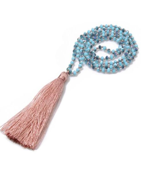 jln glass crystal mala necklace handmade knot faceted roundelle crystal long tassel buddhism meditation necklace for women gift 651761903, Silver
jln glass crystal mala necklace handmade knot faceted roundelle crystal long tassel buddhism meditation necklace for women gift 651761903, Silver