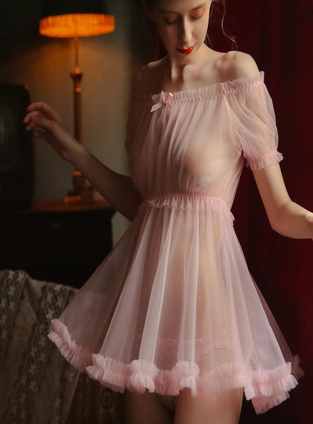 2022 new women039s sleepwear kawaii lace babydoll lingerie pajamas set for women nightdress tulle temptation see through d6080025, Black;red
2022 new women039s sleepwear kawaii lace babydoll lingerie pajamas set for women nightdress tulle temptation see through d6080025, Black;red