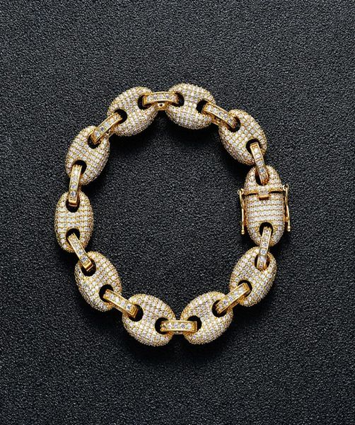 12mm wide hip hop cz stone paved bling iced out solid coffee beans link chain bracelets for men women fashion rapper jewelry2886743, Black
12mm wide hip hop cz stone paved bling iced out solid coffee beans link chain bracelets for men women fashion rapper jewelry2886743, Black