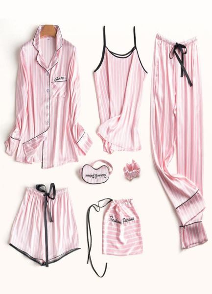 pajamas set women silk summer flower pyjamas female long sleeve shirt pants handwork stitch lingerie striped sleepwear l6144749, Black;red
pajamas set women silk summer flower pyjamas female long sleeve shirt pants handwork stitch lingerie striped sleepwear l6144749, Black;red