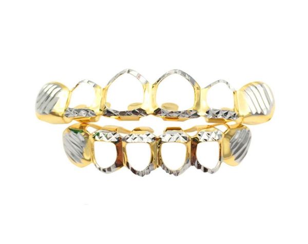 new gold silver hollow open dlampnd cut 6 tooth bottom grills teeth caps tooth hip hop grillz set party jewelry1034743, Black
new gold silver hollow open dlampnd cut 6 tooth bottom grills teeth caps tooth hip hop grillz set party jewelry1034743, Black