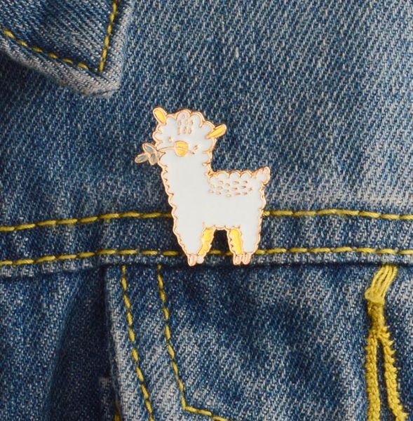 alpaca cute animal yellow special personality enamel tide new brooch creative cartoon lapel denim badge pins6564062, Gray
alpaca cute animal yellow special personality enamel tide new brooch creative cartoon lapel denim badge pins6564062, Gray
