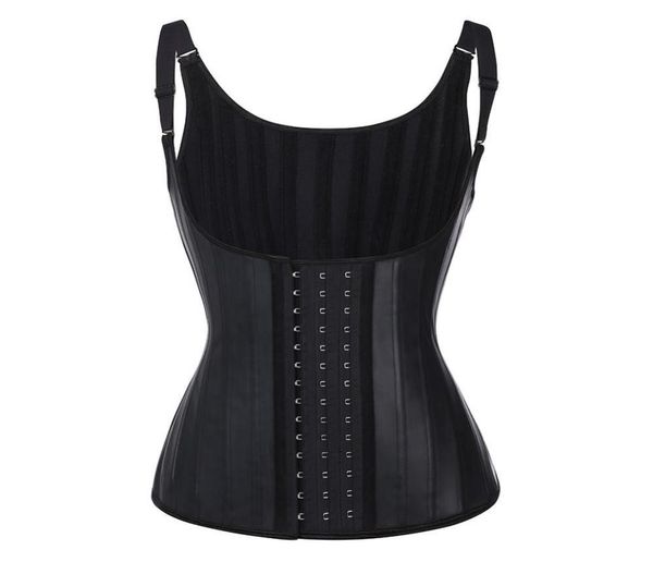 25 steel boned shaper wear waist cincher glossy halter underbust latex corset vest rubber slimming modeling strap waist trainer bu4463997, Black;white
25 steel boned shaper wear waist cincher glossy halter underbust latex corset vest rubber slimming modeling strap waist trainer bu4463997, Black;white