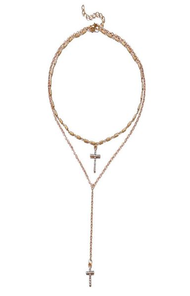 crystal cross necklaces pendants boho double layered necklace catholic religious christian statement jewelry209b5253524, Silver
crystal cross necklaces pendants boho double layered necklace catholic religious christian statement jewelry209b5253524, Silver