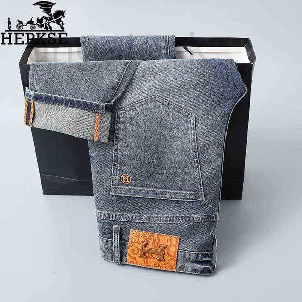 men's jeans designer luxury light high-grade smoky gray slim straight casual long pants fashion brand thin uw8l, Blue
men's jeans designer luxury light high-grade smoky gray slim straight casual long pants fashion brand thin uw8l, Blue