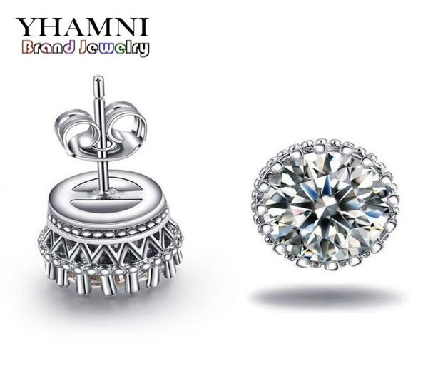 yhamni new arrival sell super shiny diamond 925 sterling silver ladies stud crown earrings jewelry whole e1006981797, Golden;silver
yhamni new arrival sell super shiny diamond 925 sterling silver ladies stud crown earrings jewelry whole e1006981797, Golden;silver